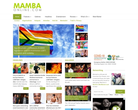 MambaOnline.com Logo